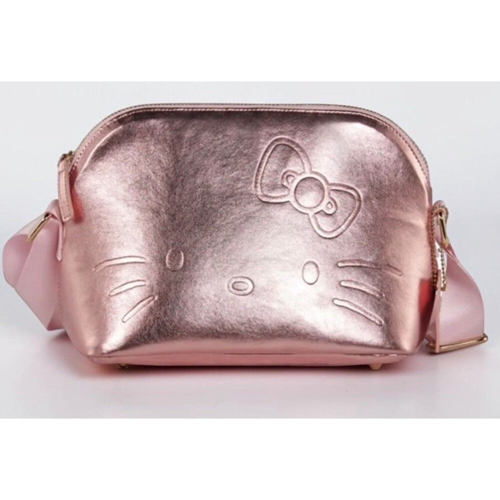 Hello Kitty x Igloo Rose Gold Metallic Insulated Cooler Crossbody Sanrio Bag LTD